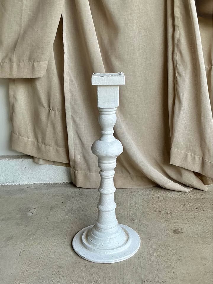 Farmhouse Cottage Candlestick Duo