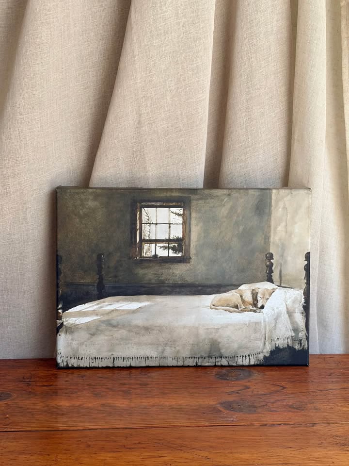 Andrew Wyeth 'Master Bedroom' Canvas Print