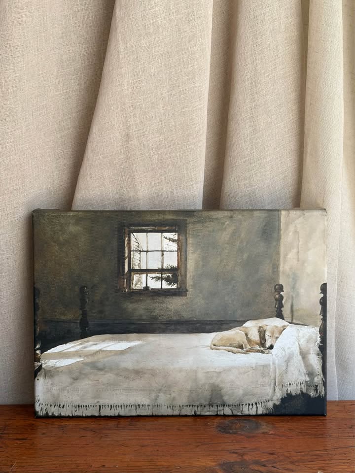 Andrew Wyeth 'Master Bedroom' Canvas Print