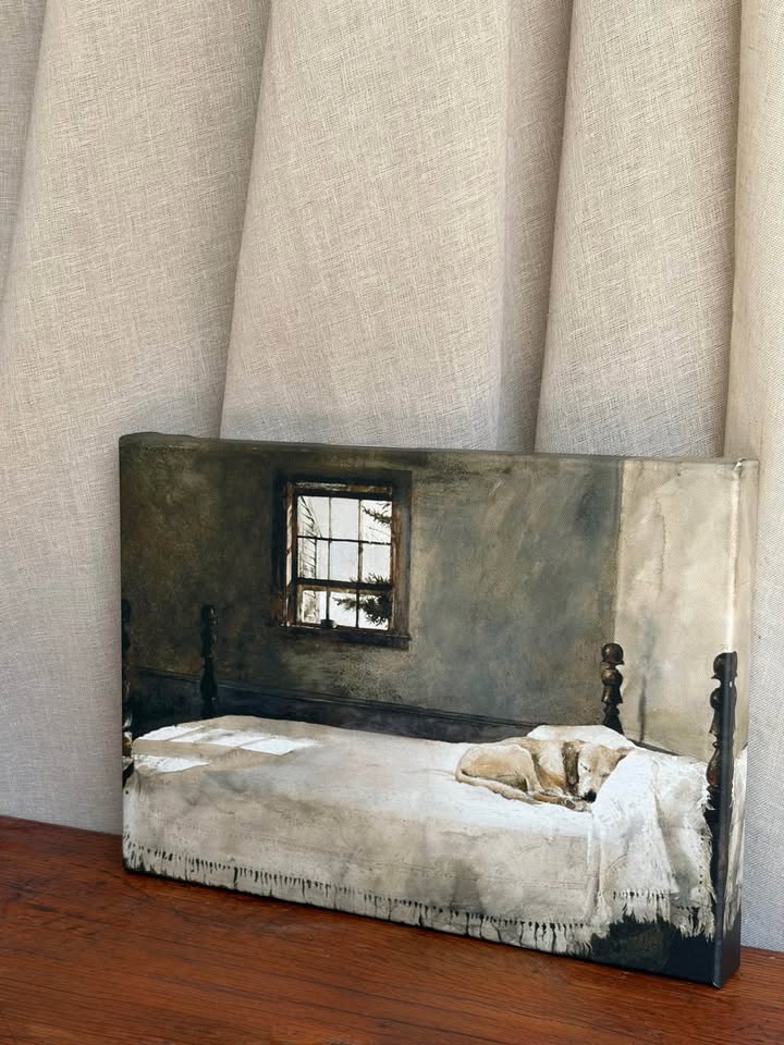 Andrew Wyeth 'Master Bedroom' Canvas Print